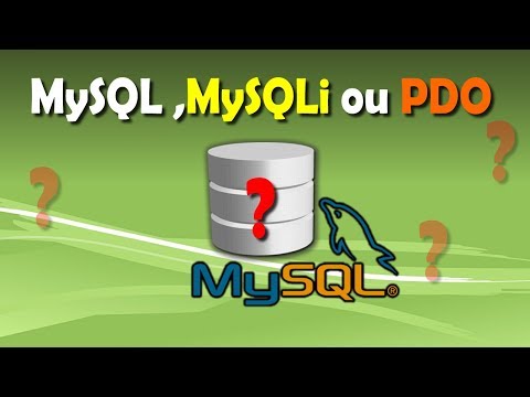 Vídeo: Diferença Entre MySQL E Extensão MySQLi