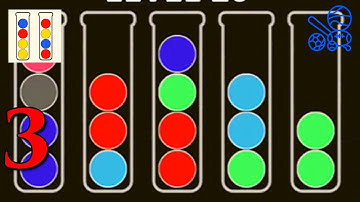 Ball Sort Puzzle Game - Ball Sort Puzzle Level 21 - 30 Walkthrough