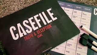 Goliath Casefile Truth & Deception Game   Based On Hit Crime Podcast Casefile