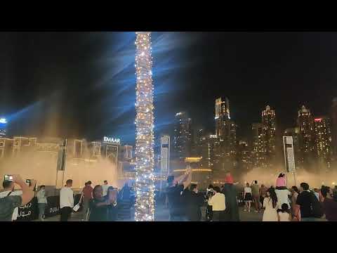 Dubai Fountain Show 2021 March