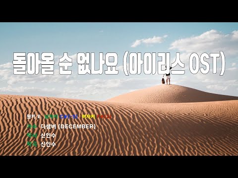 [은성 반주기] 돌아올순없나요(아이리스OST) - 디셈버(DECEMBER)