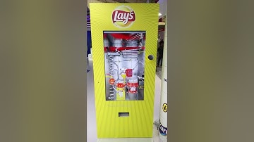 पेप्सिको वेंडिंग मशीन || Pepsico Lays Vending Machine - Make in India 2016 || Lays