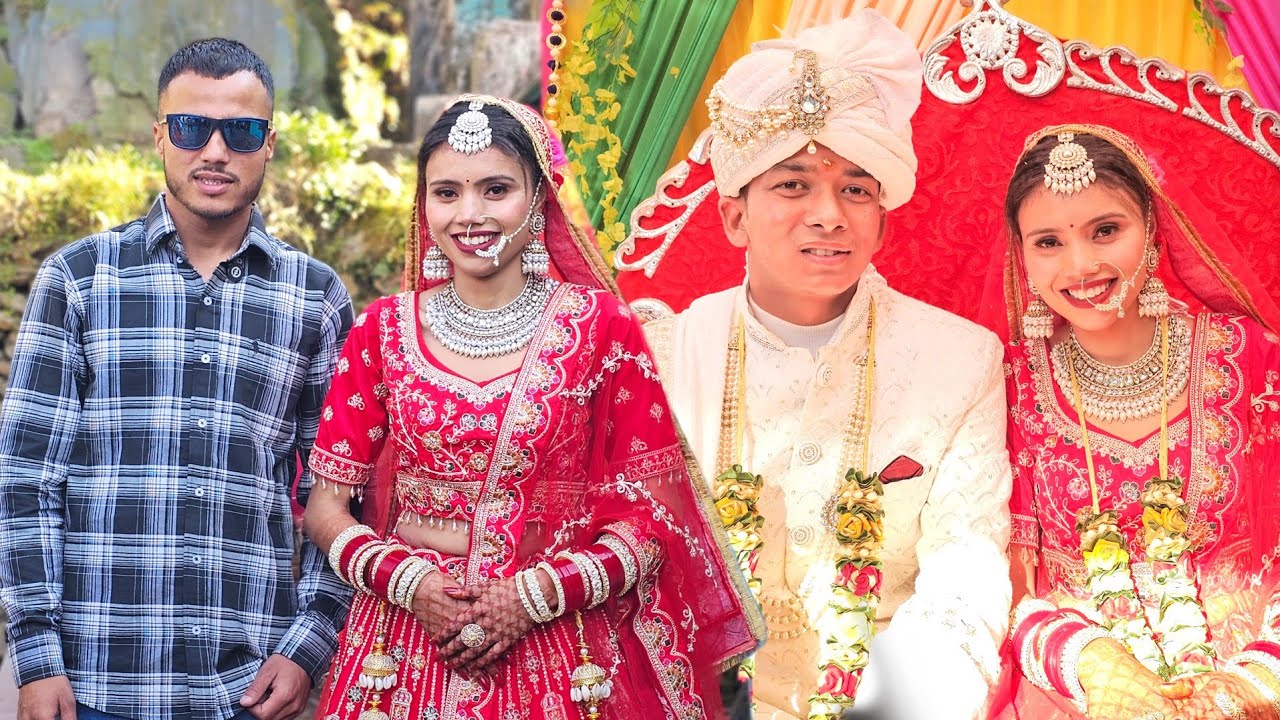 अंशु की शादी में हुआ ऐसा हंगामा || अंशु की शादी हुई धूमधाम से || Pahadi Shadi || Namaste Pahad