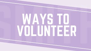 Smith STEM Academy Volunteer Video
