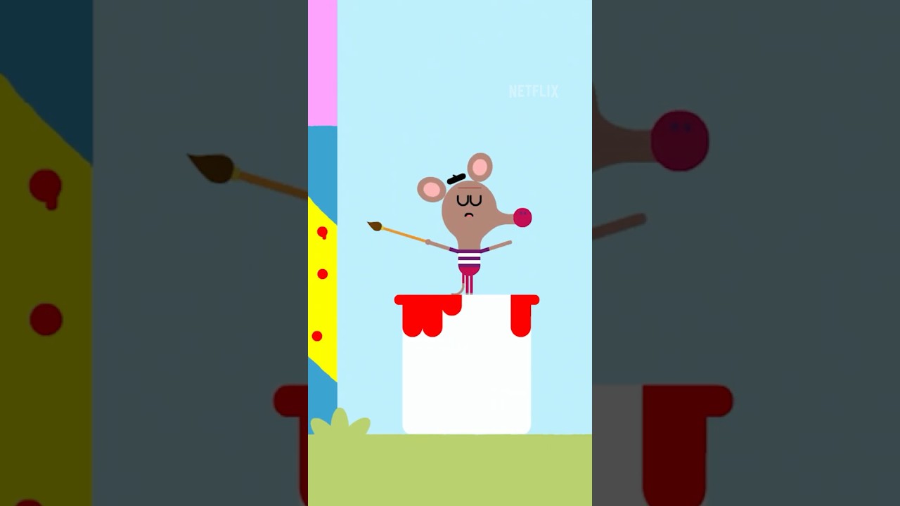 Help Tino paint Duggee's house! 🎨 Hey Duggee is now playing on Netflix!