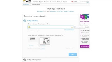 How to connect a Wix site to your own domain   Wix com