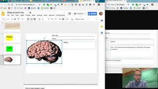 Google Slides to create a Digital Notebook. How to edit the master slide