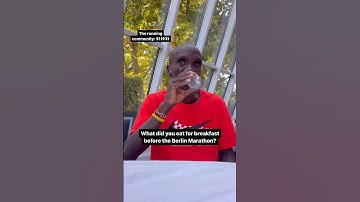 We All Listen when Kipchoge Speaks ! 😅… #GOATMEAL #kipchoge #shorts