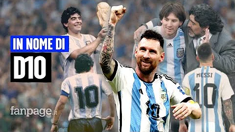 "Argentina terra di Diego e Lionel" 36 anni dopo M...
