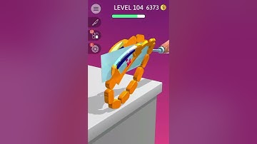 Asmr slicing game/playing all level #gameplay #game#asmr