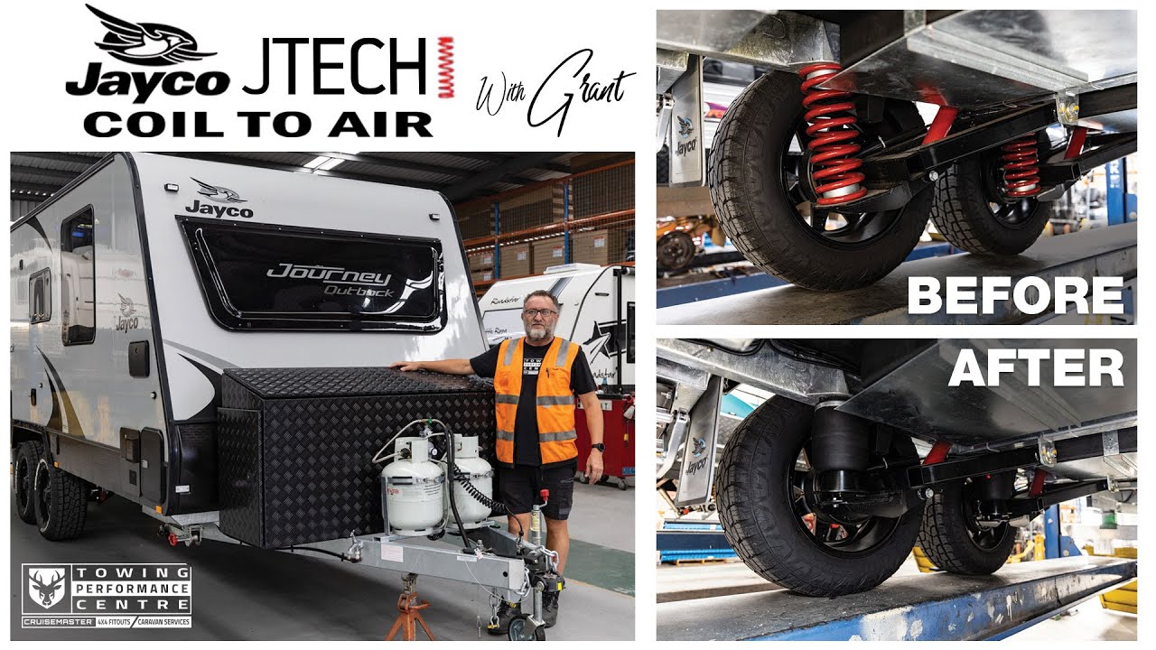 J-Tech Coil to Air Conversions at the Towing Performance Centre - YouTube