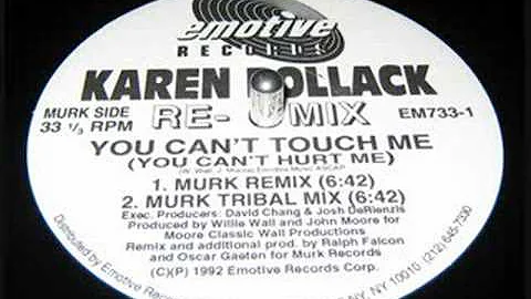 Karen Pollack - You Can't Touch Me