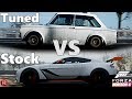 Forza Horizon 4: Stock vs Tuned! NEW Hillman Imp vs Aston Martin GT12! (Customization, Widebody)