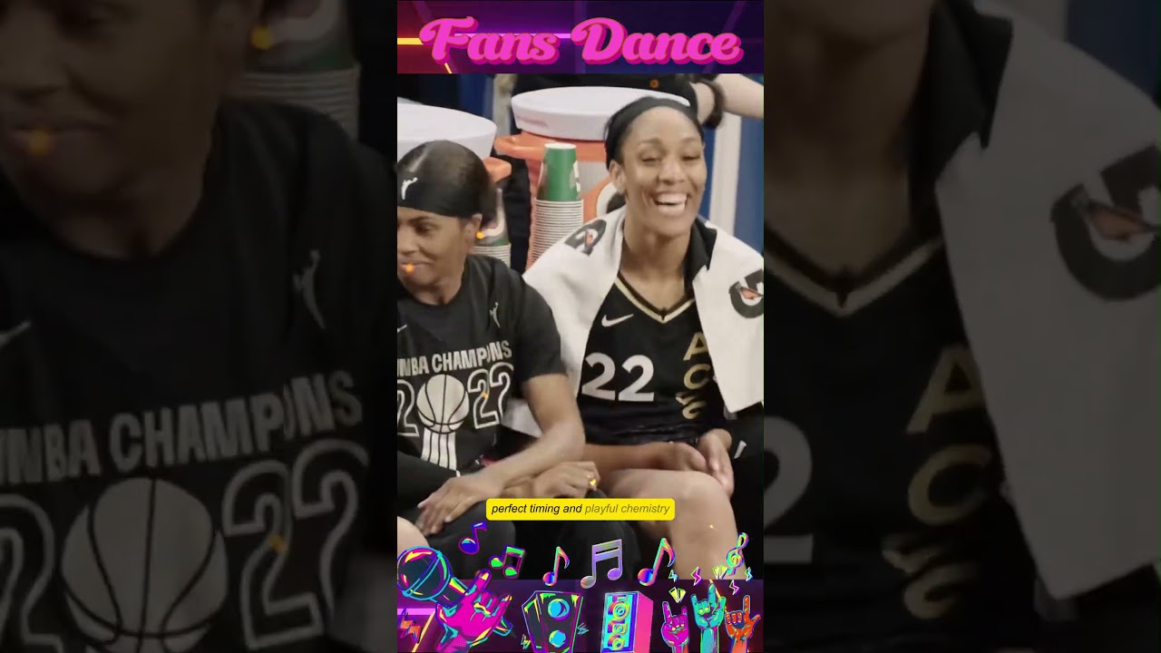A'ja Wilson & Sydney Colson’s Hilarious Bench Dance 😆🏀💃 auf YouTube ansehen A'ja Wilson & Sydney Colson’s Hilarious Bench Dance 😆🏀💃 auf YouTube ansehen