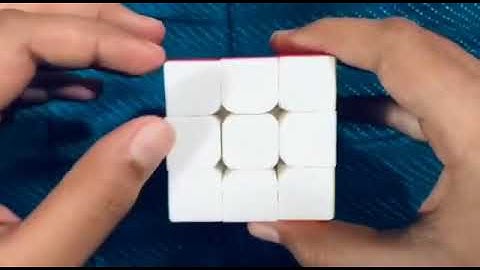 How to do “Donut 🍩 pattern “ in Rubik’s Cube