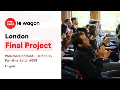 Le Wagon London Coding Bootcamp | Full-time Web Development | Batch 698 I Enigma.