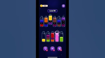 🪄✨🔮Magic Sort! - Level 18 #games #watersortpuzzle #colorsort #gameplay #sorting #shorts #puzzle