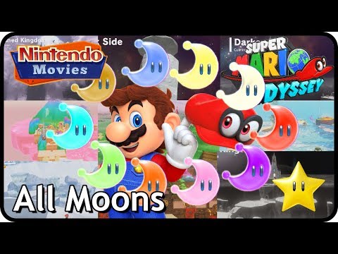 Vídeo: Locais Da Power Moon Do Super Mario Odyssey - Como Encontrar E Coletar Luas Nos Muitos Reinos Do Odyssey