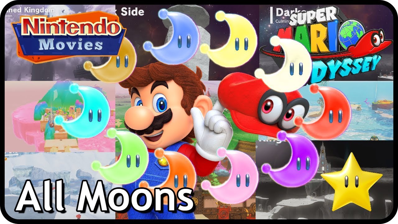 Super Mario - Full Game (100% Walkthrough All Moons in All Kingdoms - YouTube