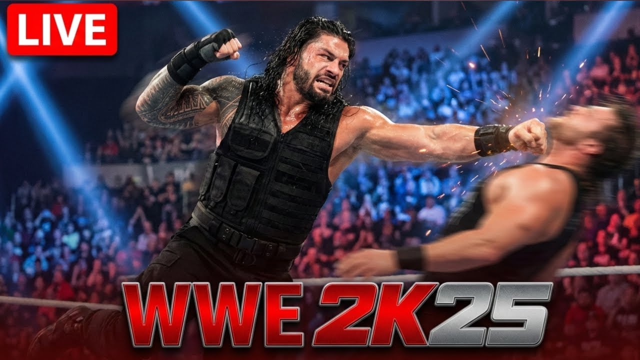 LIVE 🔴 WWE 2K25 | Epic Matches & Superstar Action 💥