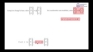 MATH401 séance #04 : changements de bases