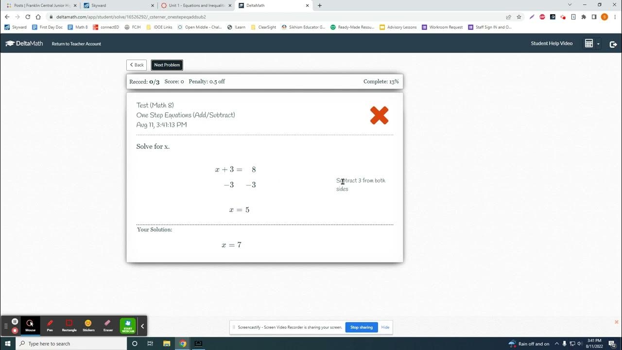 DeltaMath Extra Practice Tutorial - YouTube