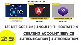 Creating Account Service in Angular 7 for Authentication and Authorization - Part 1