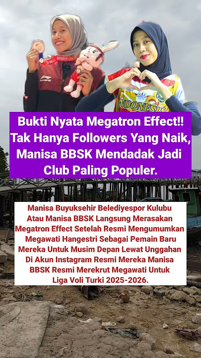 Megatron Effect Club Manisa BBSK Mendadak  Jadi Club Populer #vollyballputri #proliga #volleyball