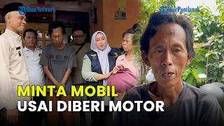 PEDAGANG ES GABUS MINTA MOBIL USAI DIBERI MOTOR OLEH KAPOLRES DEPOK