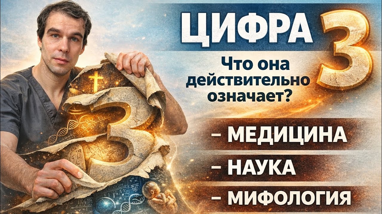 Значение цифры 3. Что она действительно означает? Медицина, наука, мифология...