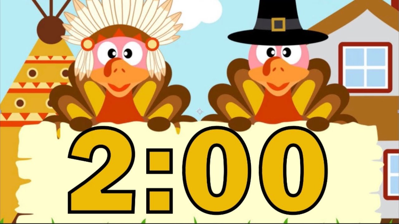 2 Minute Thanksgiving Timer - YouTube