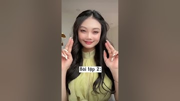 Bài tập giảm nếp nhăn rãnh cười