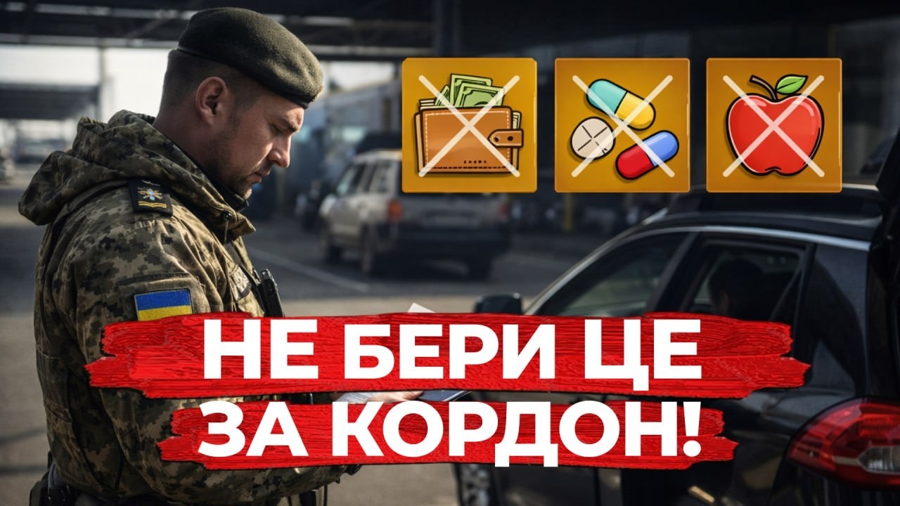 ОБШУКИ НА КОРДОНІ! РЕЧІ ЯКІ У ВАС ЗАБЕРУТЬ!