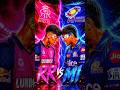 MI VS RR Who will dominate today’s battle?#ipl #ipl #gullycricket