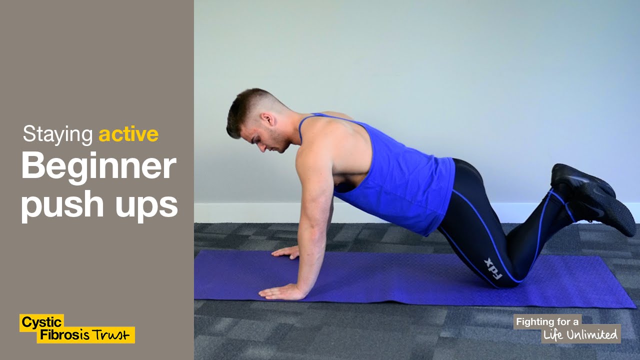 Exercise: How to do a beginner push up
