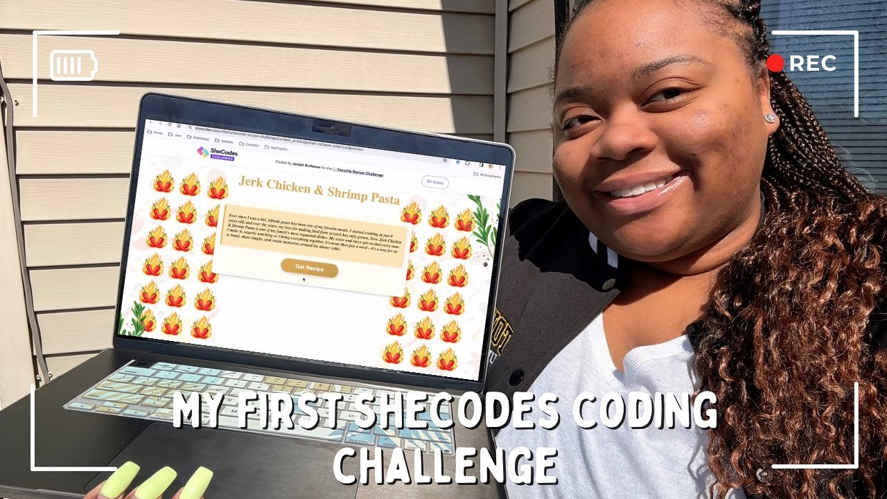 I Took the SheCodes Coding Challenge - Here's What I Built in Just a ...