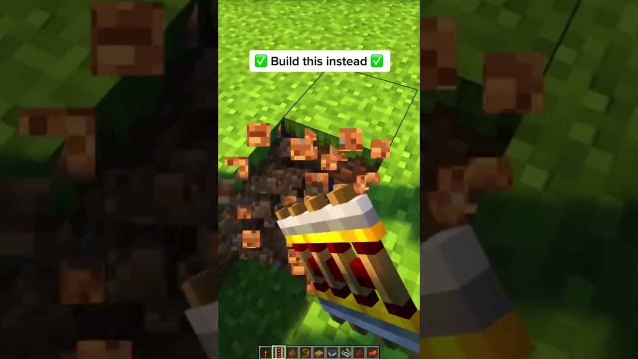 🎮 Epic Minecraft Swing Challenge! 🪓💥 Watch Me Defy Gravity! #Minecraft #Gaming #Shorts #viralfeeds