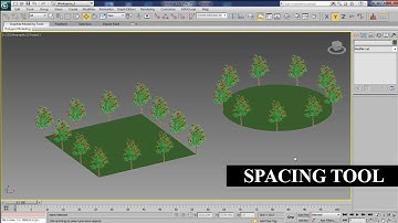 Spacing Tool In 3Ds Max