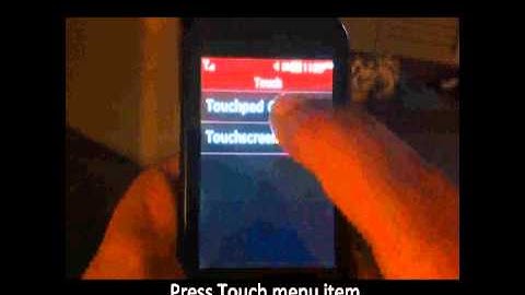 Tracfone and Net10 How to Calibrate LG800g Touchscreen