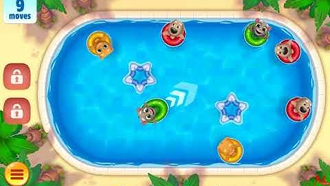 Talking Tom Pool Level 5 - Walkthrough