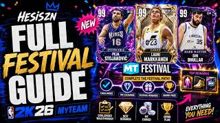 FULL FESTIVAL GUIDE: Best Rewards, Free Cards & What to Grind in NBA 2K26 MyTEAM