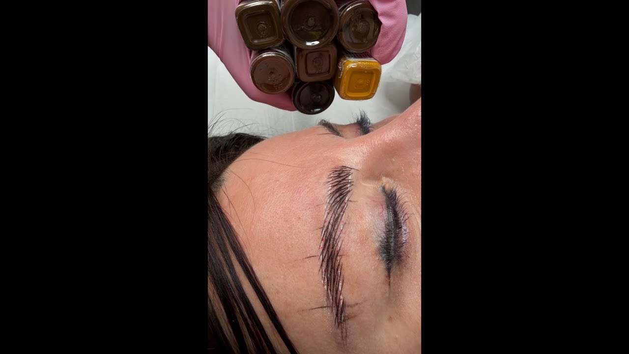 Nano Brows Realizm AlenaPat Permanent Makeup Lips Brows Orange County !