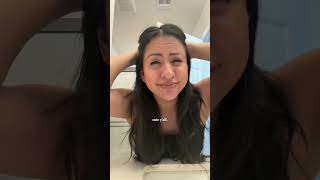 Putting needles in my face!