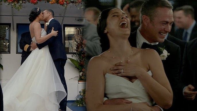 Taylor Kinney Sets the Scene for the Magical Stellaride Wedding | NBC's Chicago Fire - YouTube