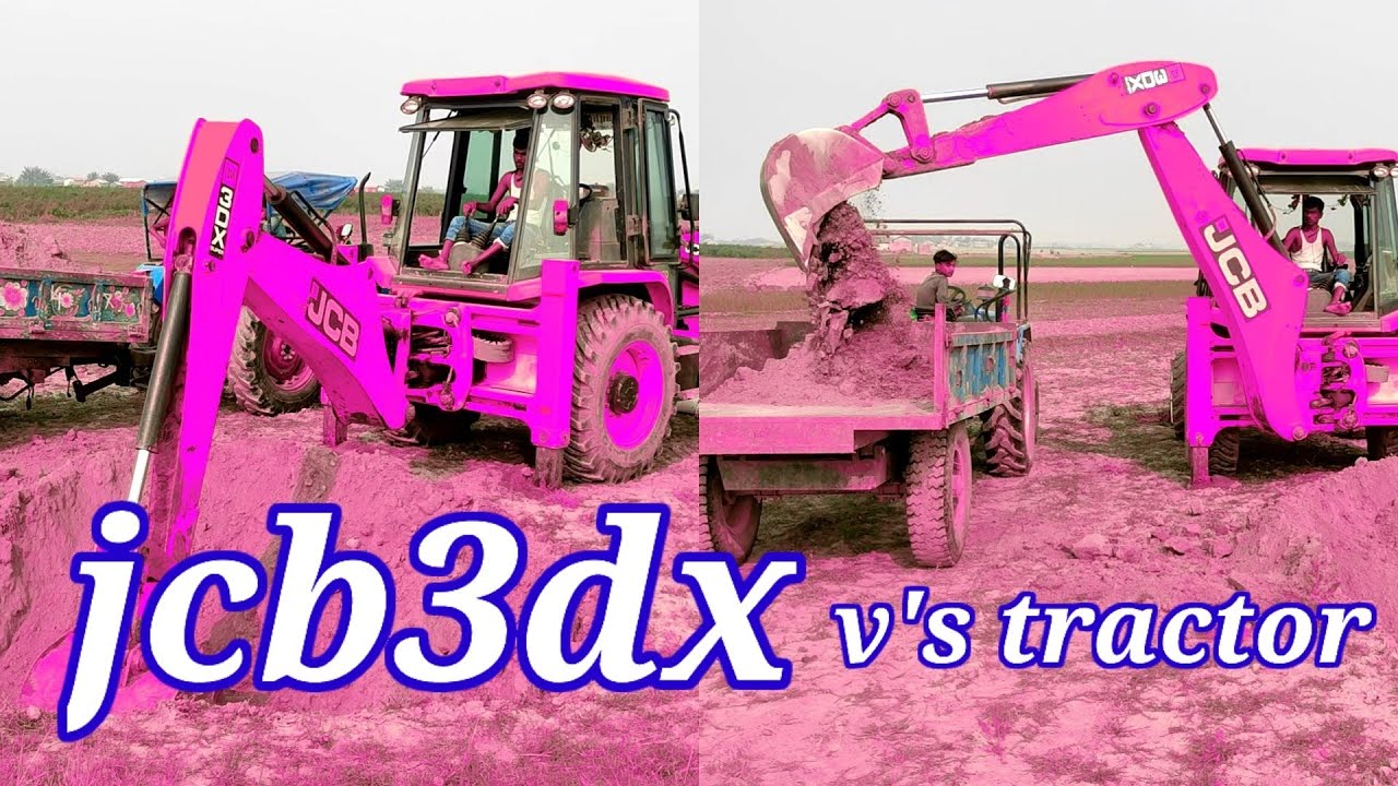 JCB video jcb3dx Ecovideo tractor loading bekho lodar jcb3dx machine