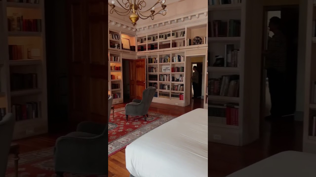 the most amazing hotel room for book lovers 