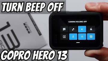 How to Turn off Beeps on GoPro Hero 13 - Beep Sound