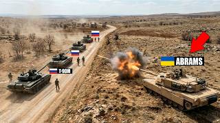 Russian T-90 Tanks Surround an Abrams - What Happens Next is Insane...