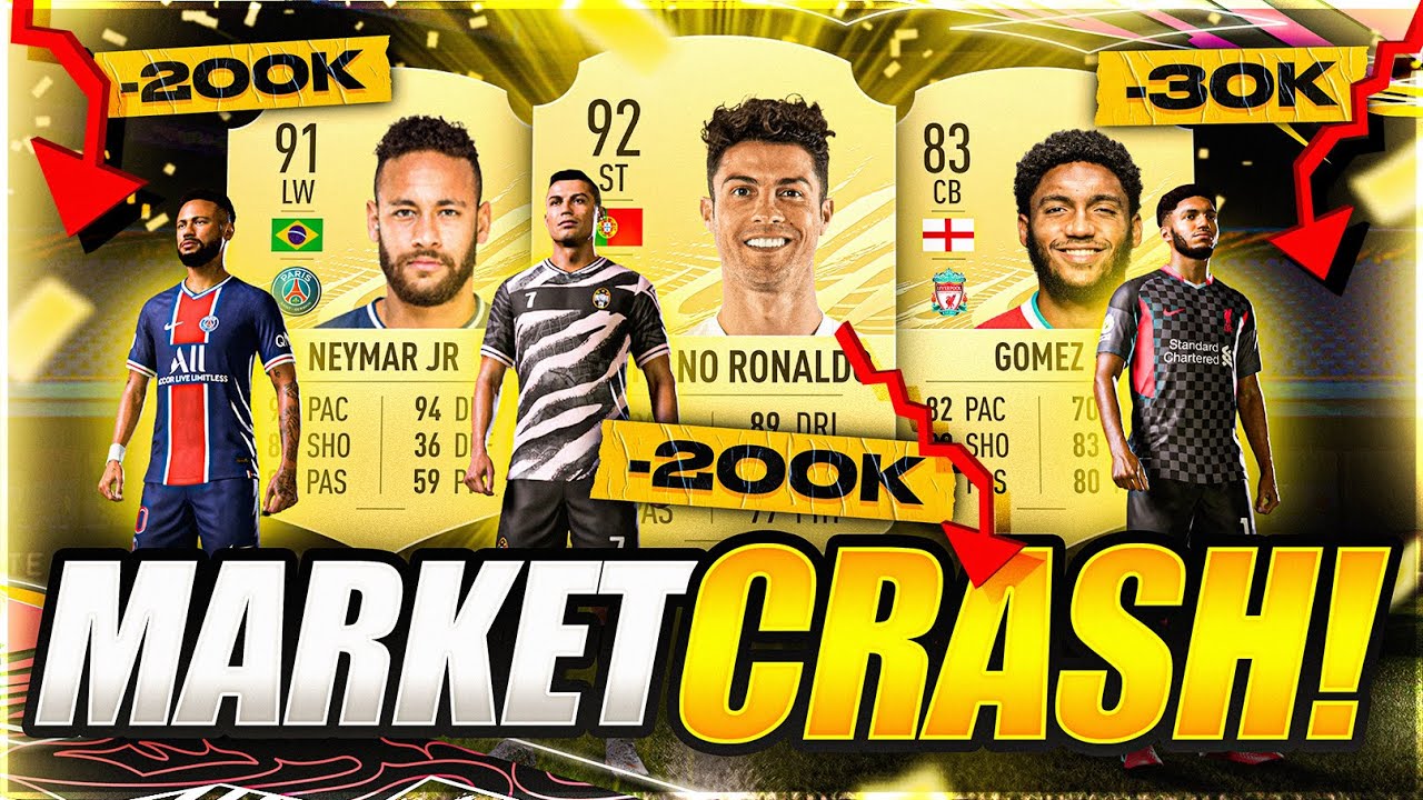 THE FIFA 21 MARKET CRASH! *Ronaldo 200K price drop*