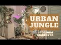 URBAN JUNGLE style in my tiny bedroom | MAKEOVER ideas + time lapse ( 2020 )